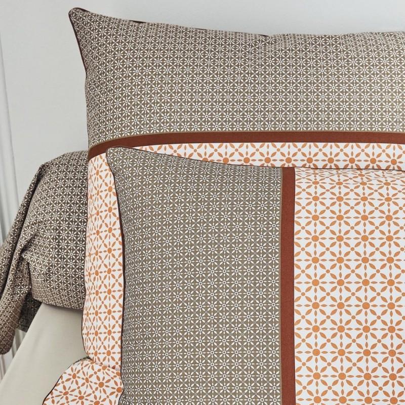 Tradilinge Housse De Couette Percale Tradilinge GABIN ÉPICE