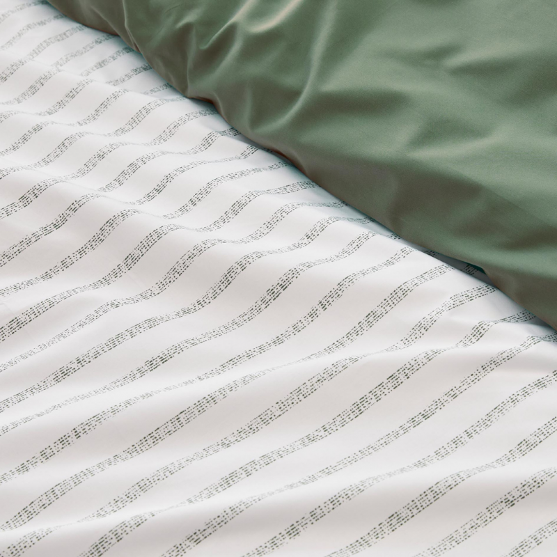 Tradilinge Housse De Couette Percale Tradilinge GABY KAKI