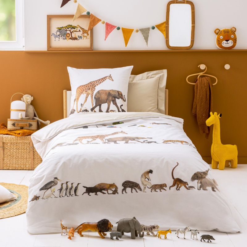 tradilinge Housse de couette percale Tradilinge NOÉ