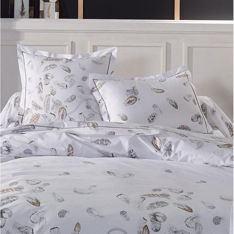 Tradilinge Housse De Couette Percale Tradilinge PLUMES