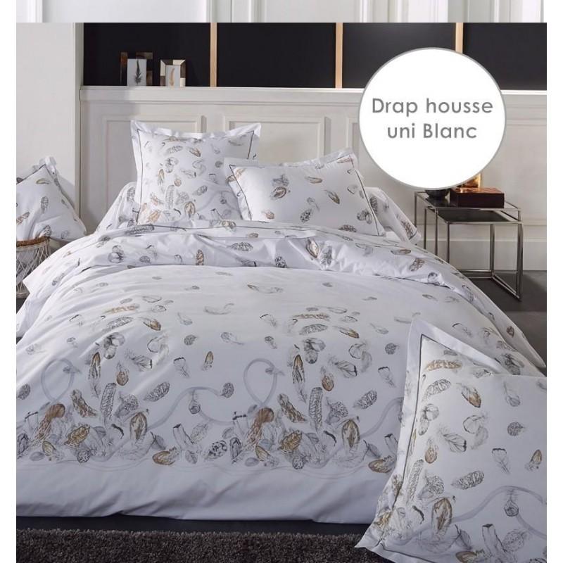Tradilinge Housse De Couette Percale Tradilinge PLUMES