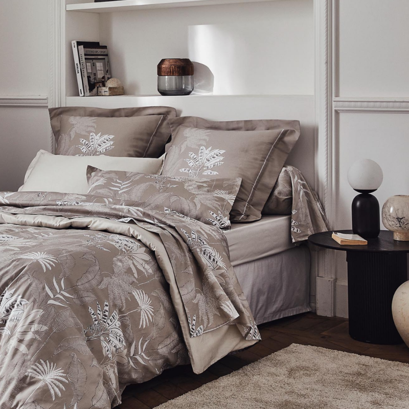 Tradilinge Housse De Couette Satin Tradilinge CAYENNE FICELLE