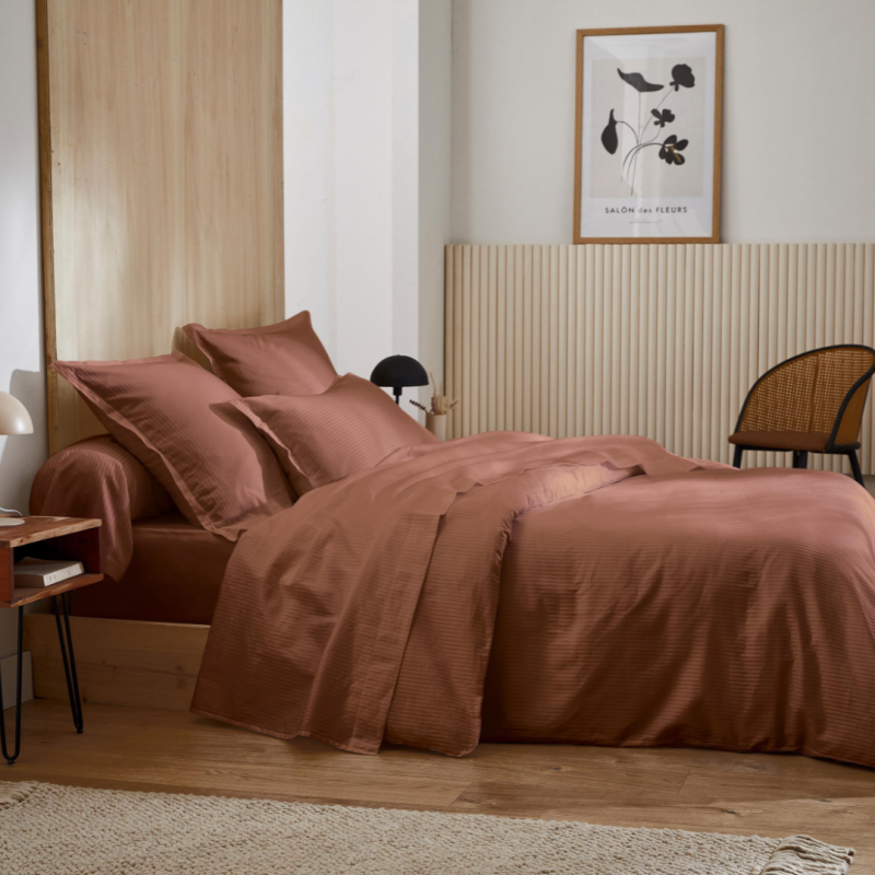 tradilinge Housse de couette satin Tradilinge GRAND HÔTEL CUIR