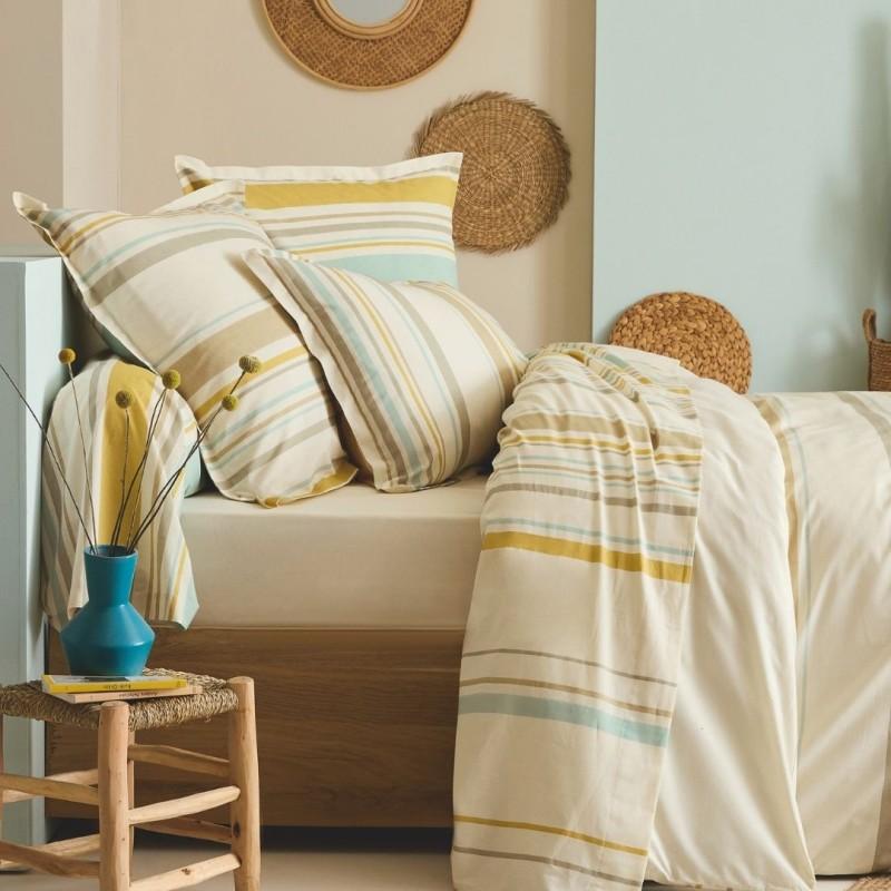 tradilinge Drap 100% coton Tradilinge HUGO FAÏENCE