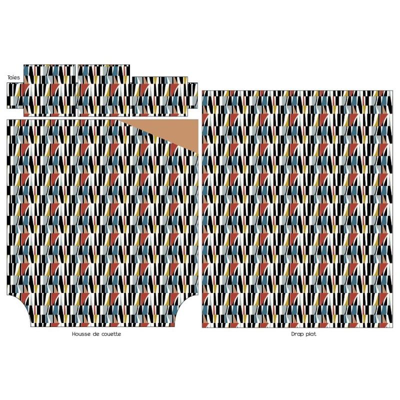 Tradilinge Drap 100% Coton Tradilinge PIETRO CAMEL