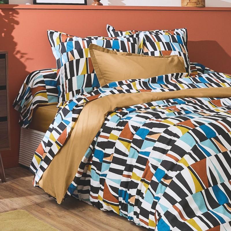 tradilinge Drap 100% coton Tradilinge PIETRO CAMEL