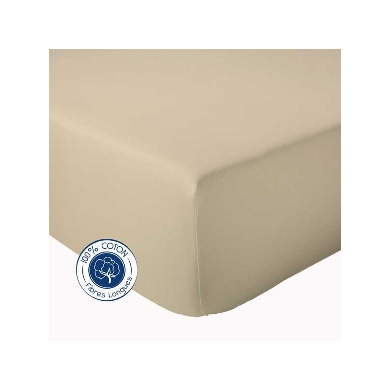 tradilinge Drap housse 100% coton Tradilinge SEIGLE