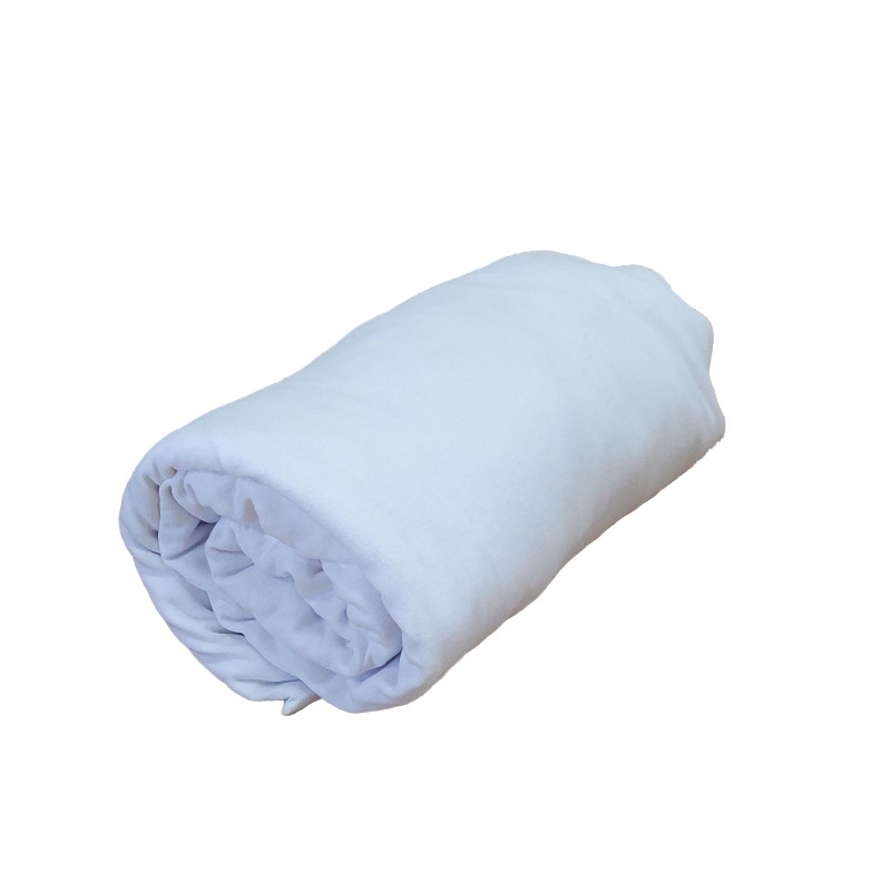 tradilinge Drap housse jersey 100% coton BLANC