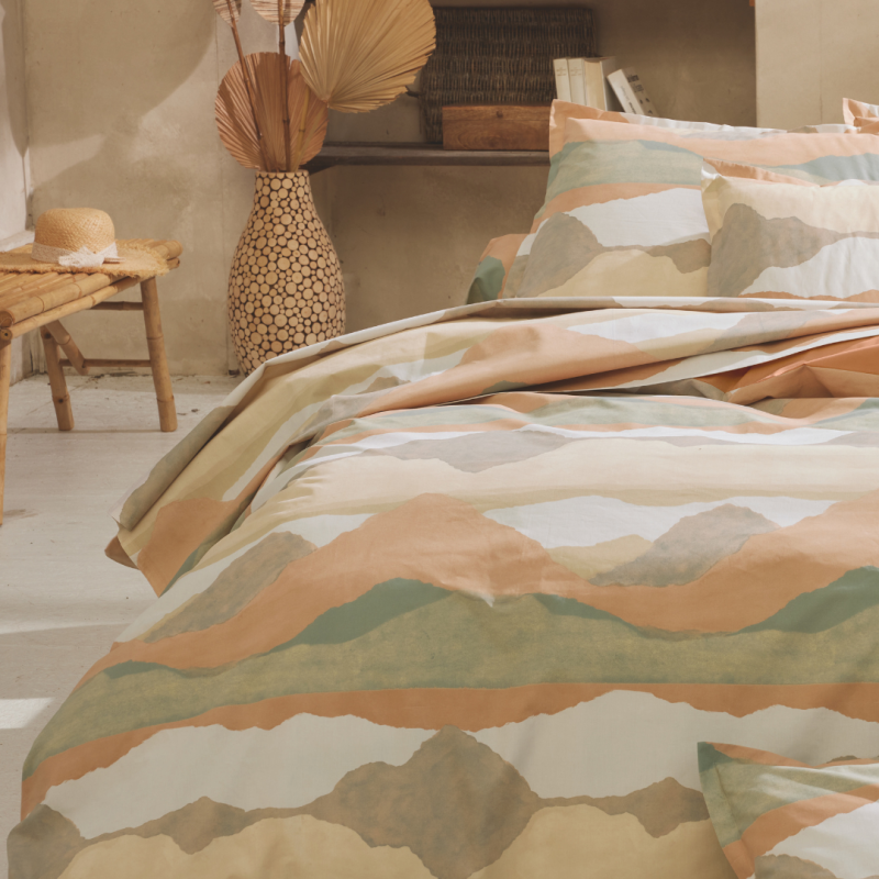 tradilinge Drap percale Tradilinge LAND CRAIE