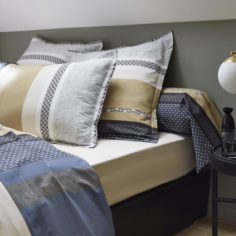 Tradilinge Drap Percale Tradilinge MARLOW ACIER