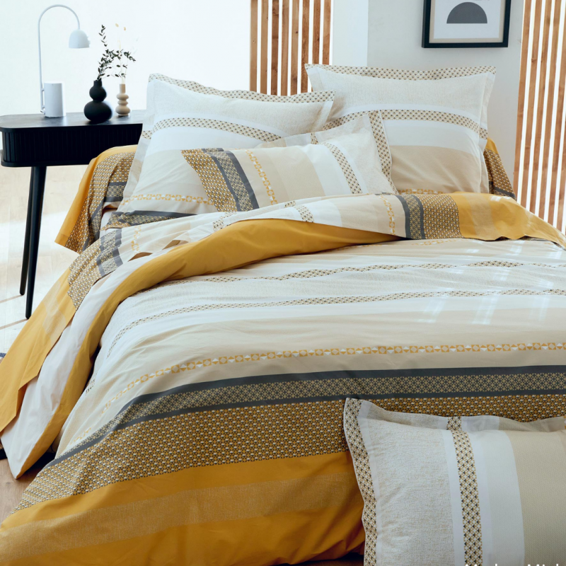 Tradilinge Drap Percale Tradilinge MARLOW MIEL