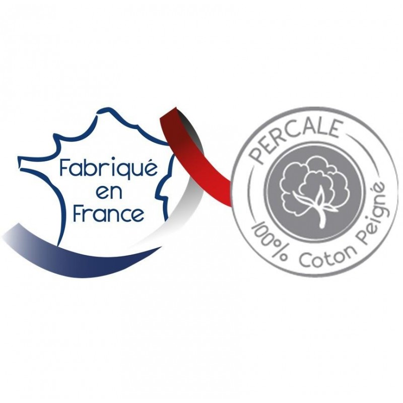 Tradilinge Drap Plat Percale Tradilinge ANTHRACITE