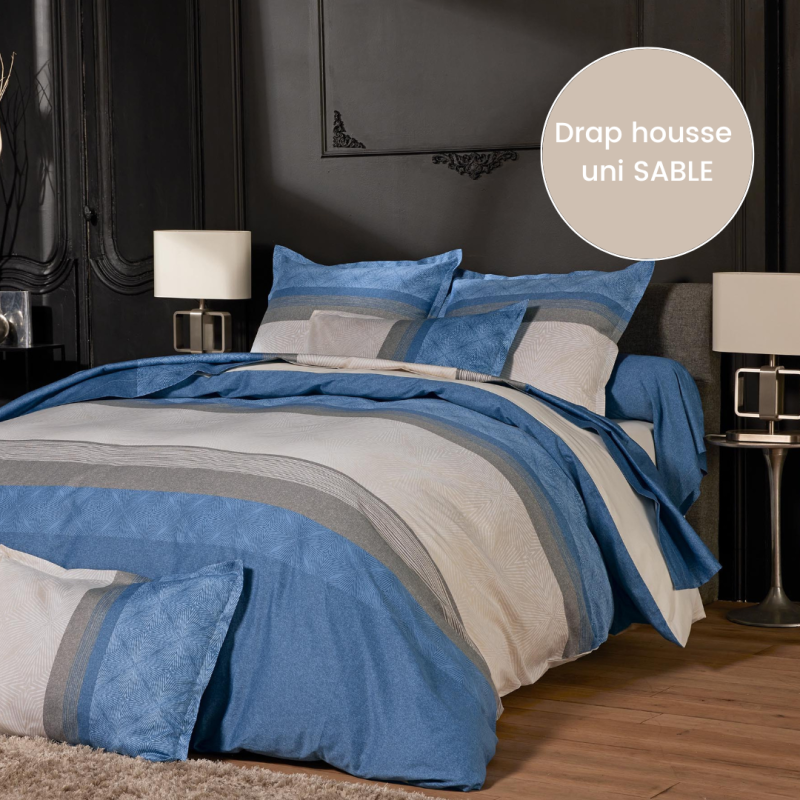Tradilinge Drap Satin Tradilinge TIAGO INDIGO