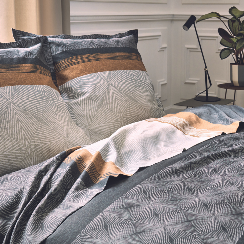 tradilinge Drap satin Tradilinge TIAGO NOIR