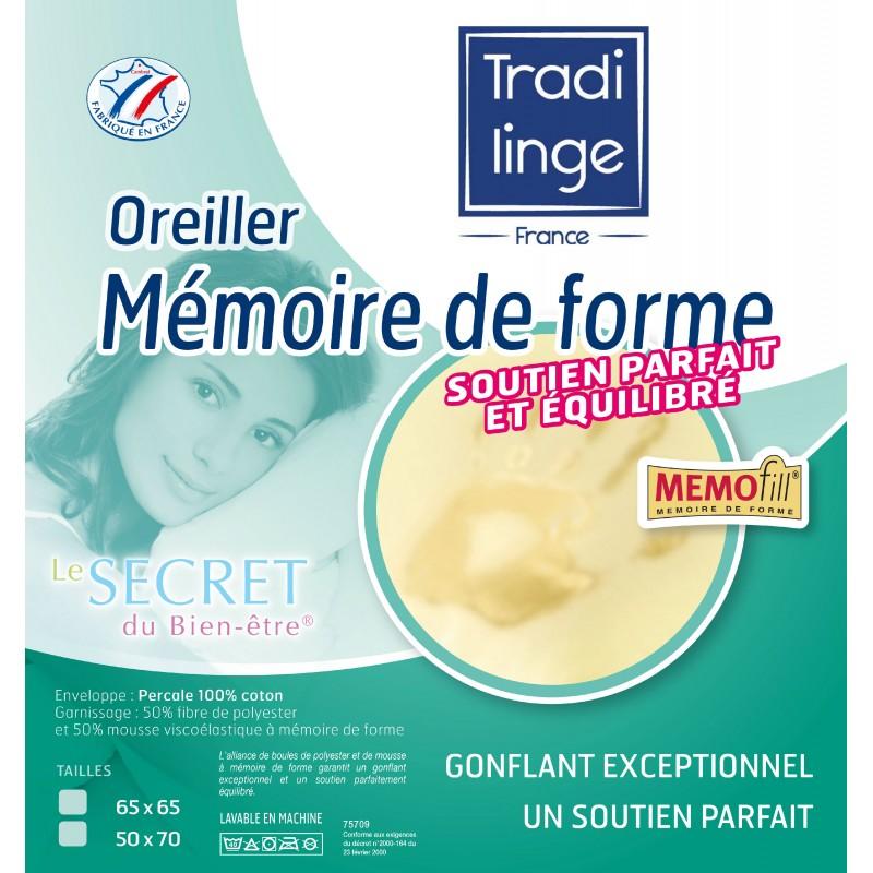 Tradilinge Oreiller à Mémoire De Forme