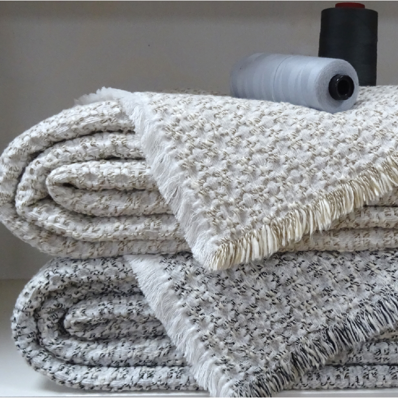 tradilinge Plaid et jeté de lit COTTAGE