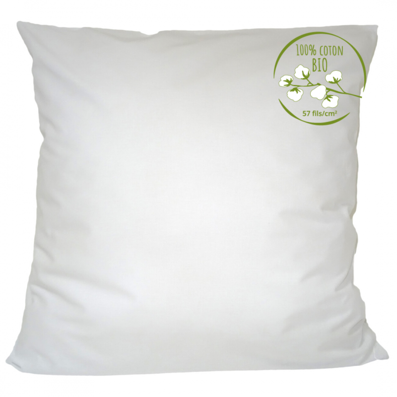 tradilinge Sous-taie 100% Coton BIO Tradilinge