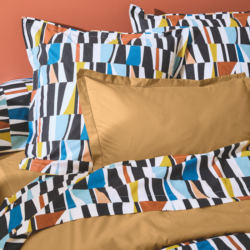 tradilinge Taie 100% coton Tradilinge PIETRO CAMEL