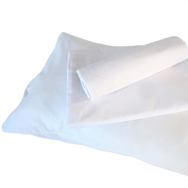 tradilinge Taie bébé 100% coton Tradilinge BLANC