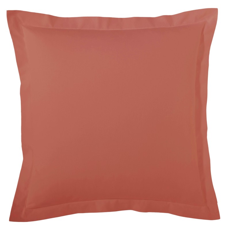 tradilinge Taie percale Tradilinge ACAJOU