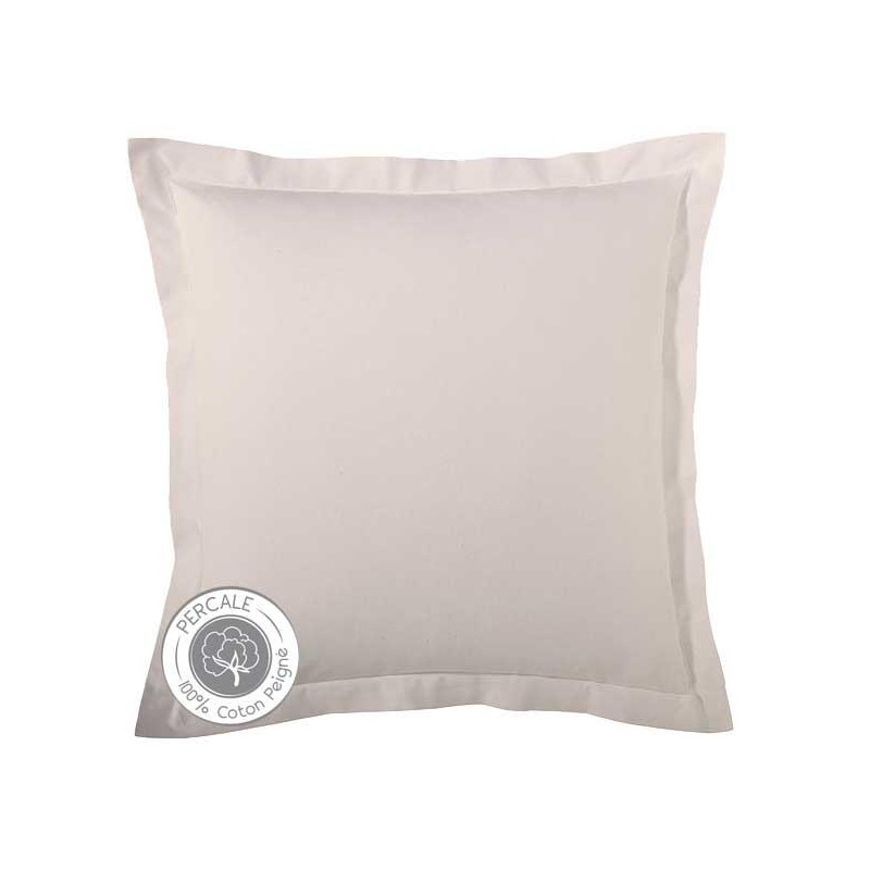 tradilinge Taie percale Tradilinge BEIGE