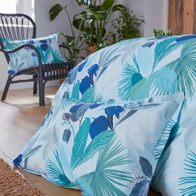 Tradilinge Taie Percale Tradilinge MOOREA COBALT