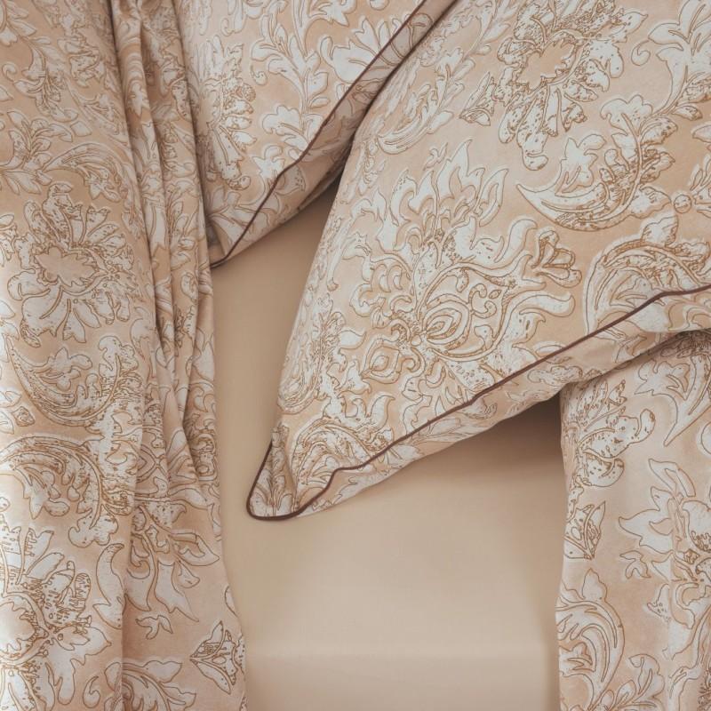 tradilinge Taie percale Tradilinge PALAZZO BEIGE