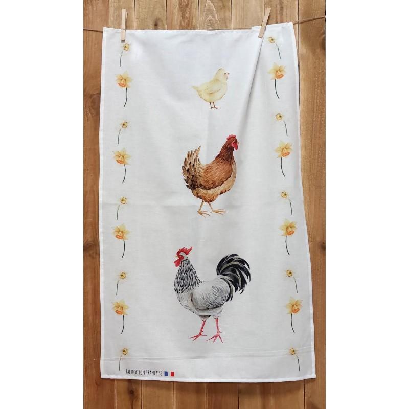 tradilinge Torchon BASSE-COUR