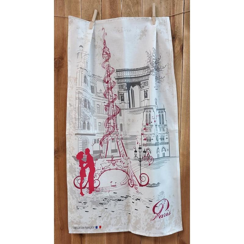 tradilinge Torchon ROMANCE À PARIS