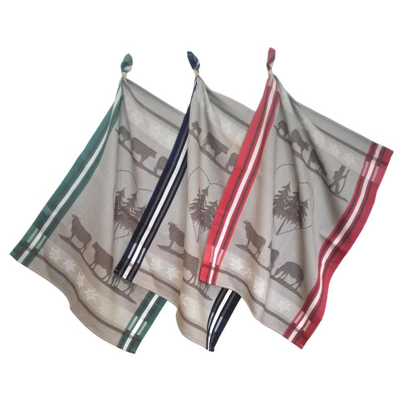 tradilinge Torchons ALPAGE - lot de 6