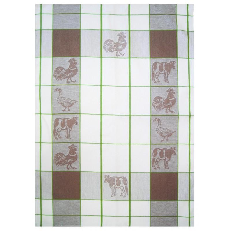 Tradilinge Torchons FERMETTE - Lot De 6