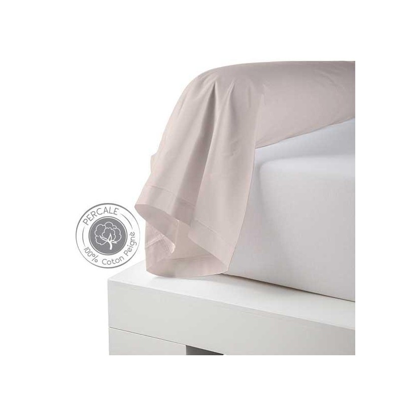 tradilinge Traversin percale Tradilinge BEIGE