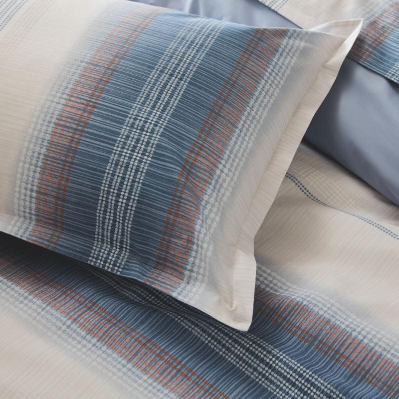 Tradilinge Traversin Percale Tradilinge ESTEBAN BLEU