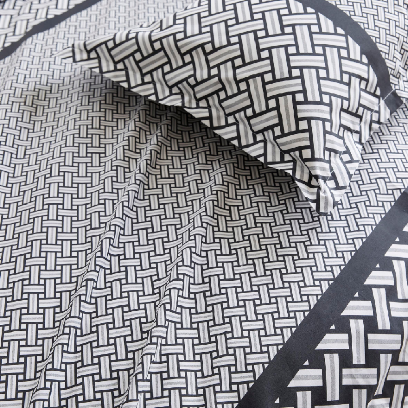 Tradilinge Traversin Percale Tradilinge RIVIERA REGLISSE