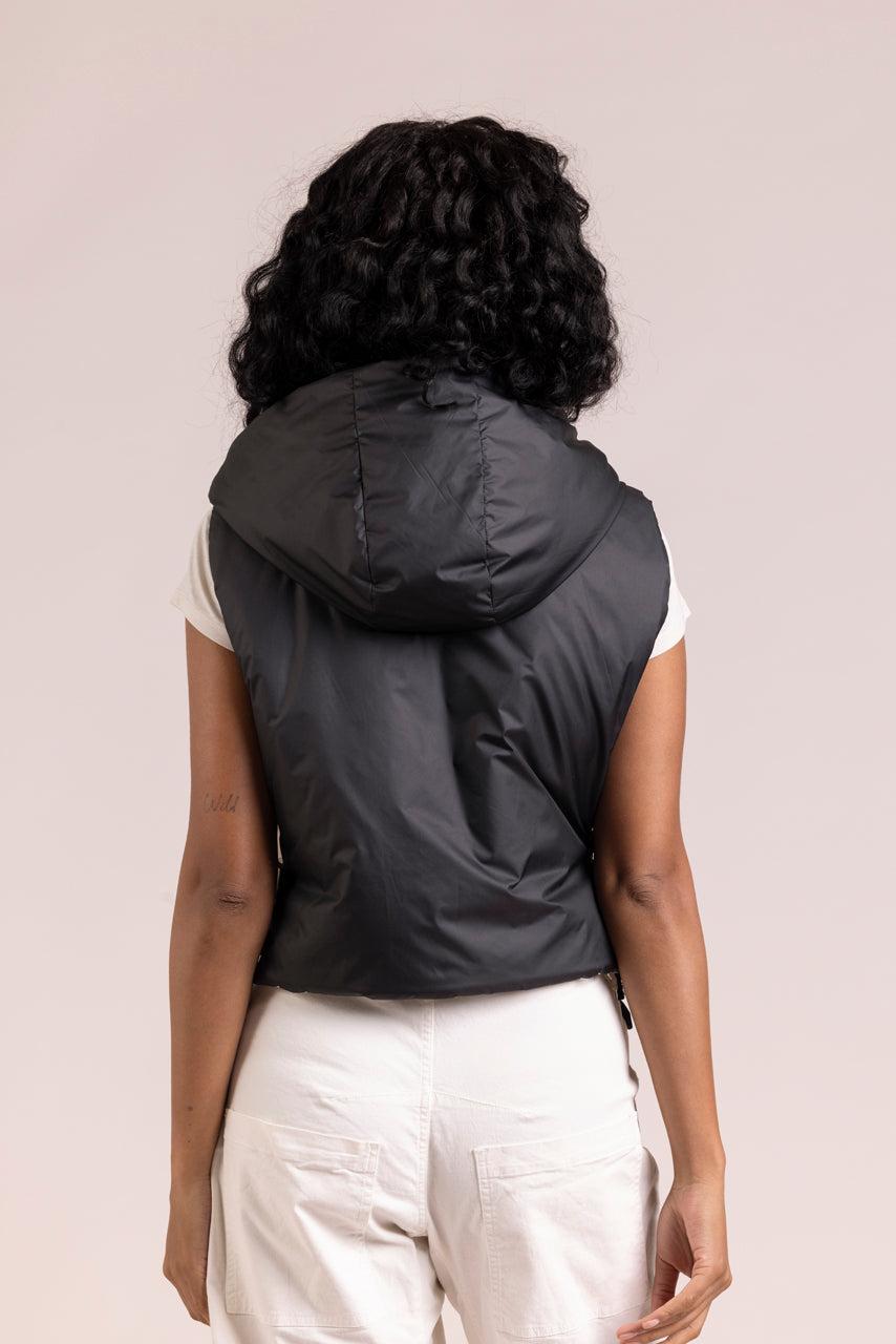 Trench & Coat France Capuche Accessoire Tissu Déperlant Noir Printemps-Été 2025