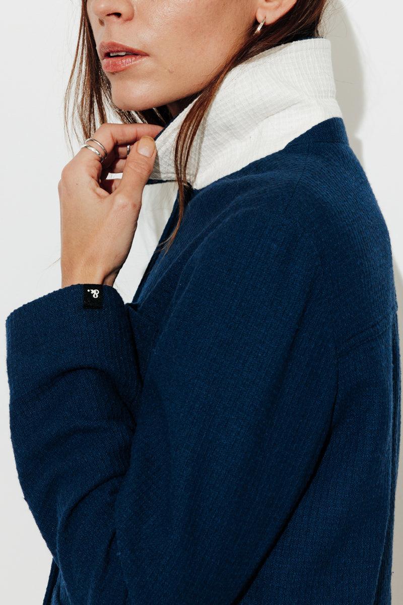 Trench & Coat France Veste Esprit Worker Bleu Marine Printemps-Été 2025