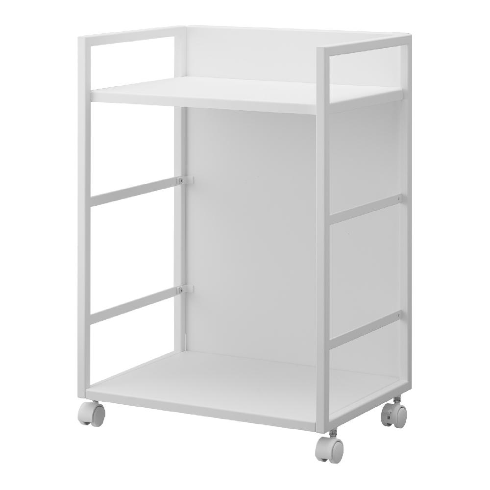 trendform 2-stöckiger Aufbewahrungswagen TOWER weiss