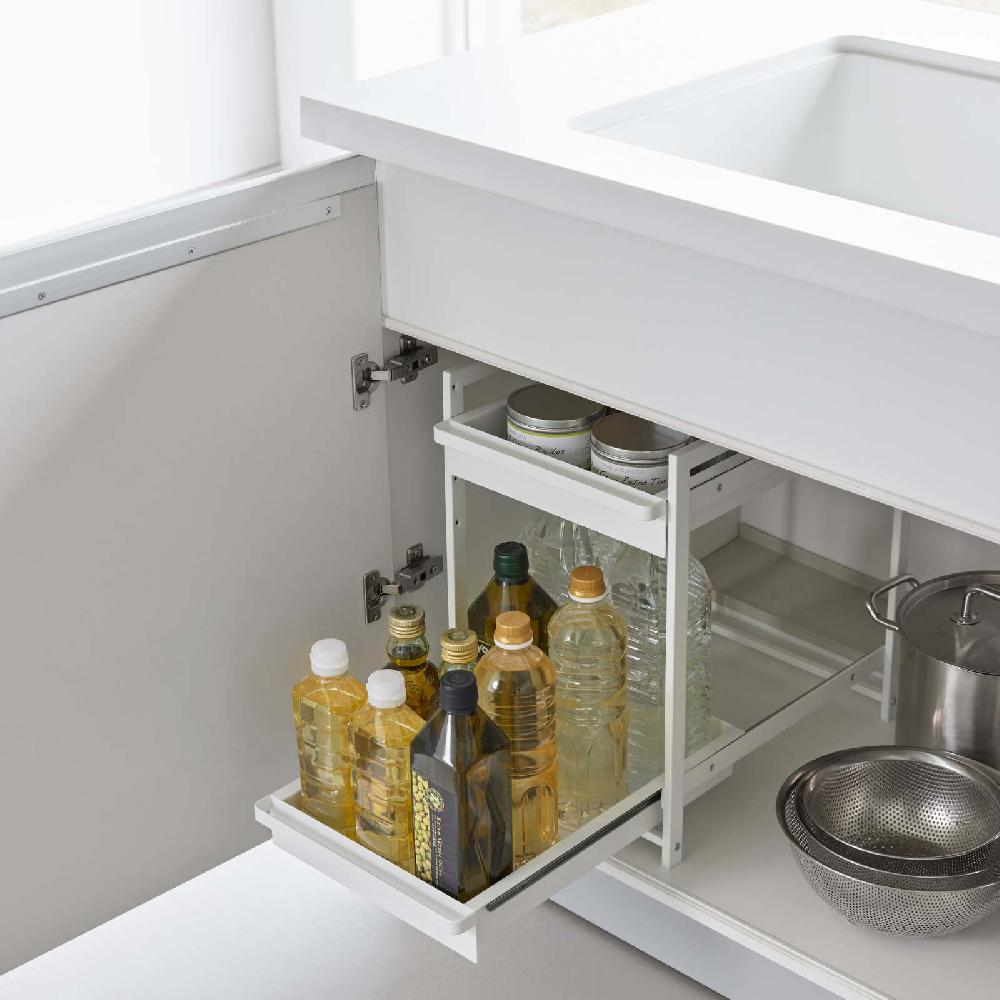 Trendform 2-stöckiges Spülschrank-Regal TOWER Weiss