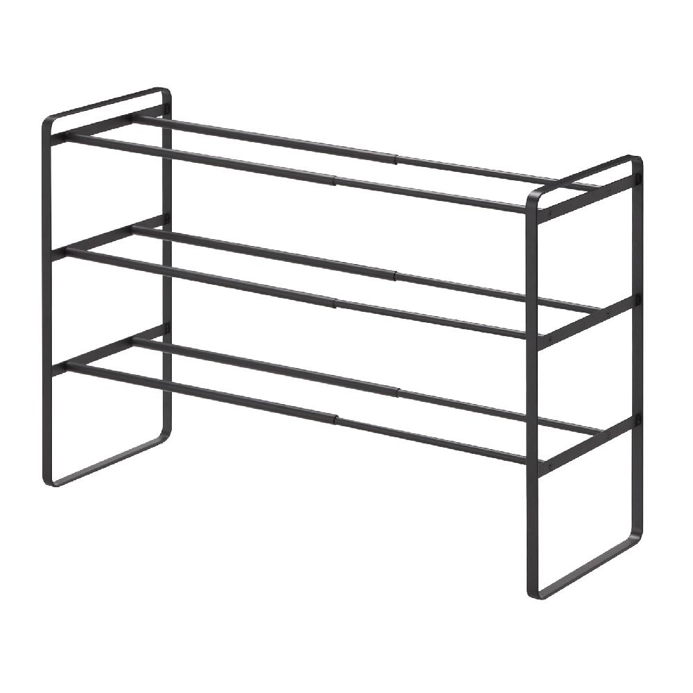 trendform 3-stufiges ausziehbares Schuhregal TOWER schwarz