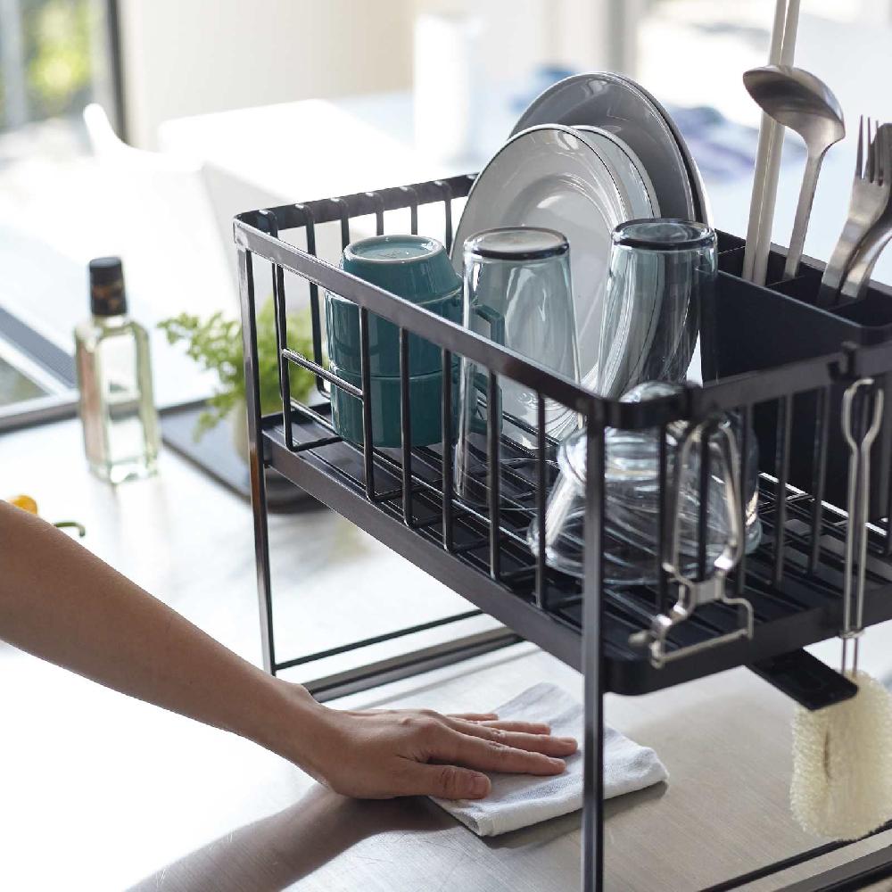 Trendform Abtropfgestell Mit Zwei Ebenen TOWER Schwarz