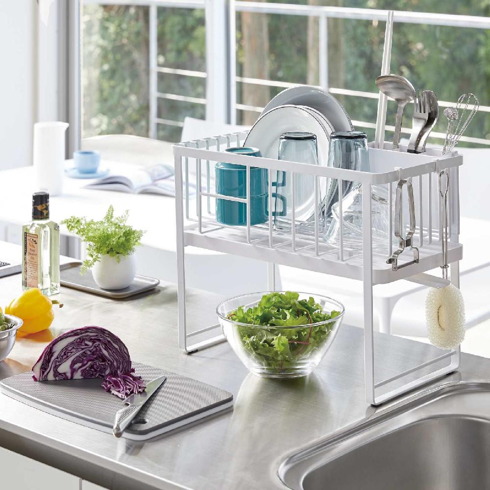 Trendform Abtropfgestell Mit Zwei Ebenen TOWER Weiss