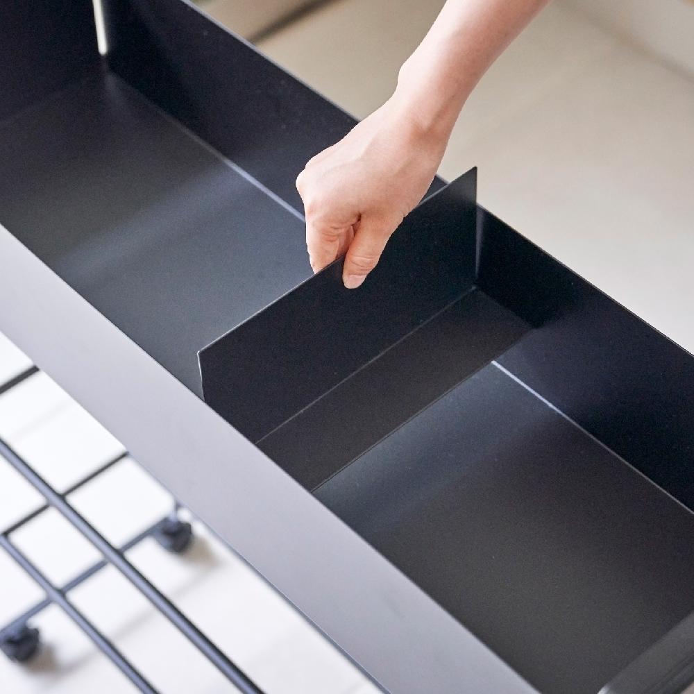 Trendform Aufbewahrungswagen Mit Korb TOWER Schwarz