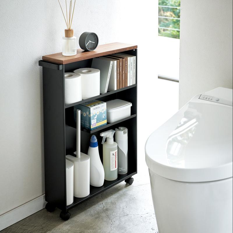 Trendform Aufbewahrungswagen TOWER Schwarz Halbgeschlossen