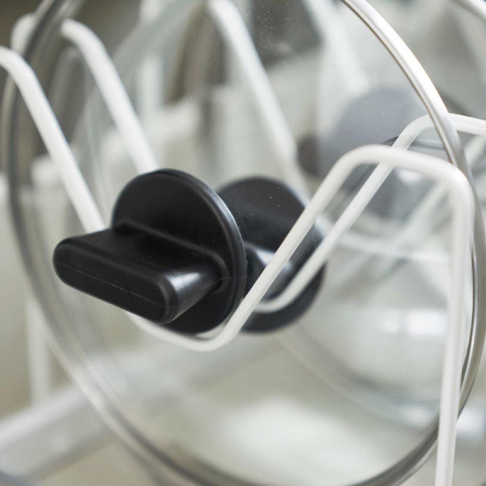 Trendform Ausziehbarer Topfdeckel- & Pfannenhalter TOWER Weiss