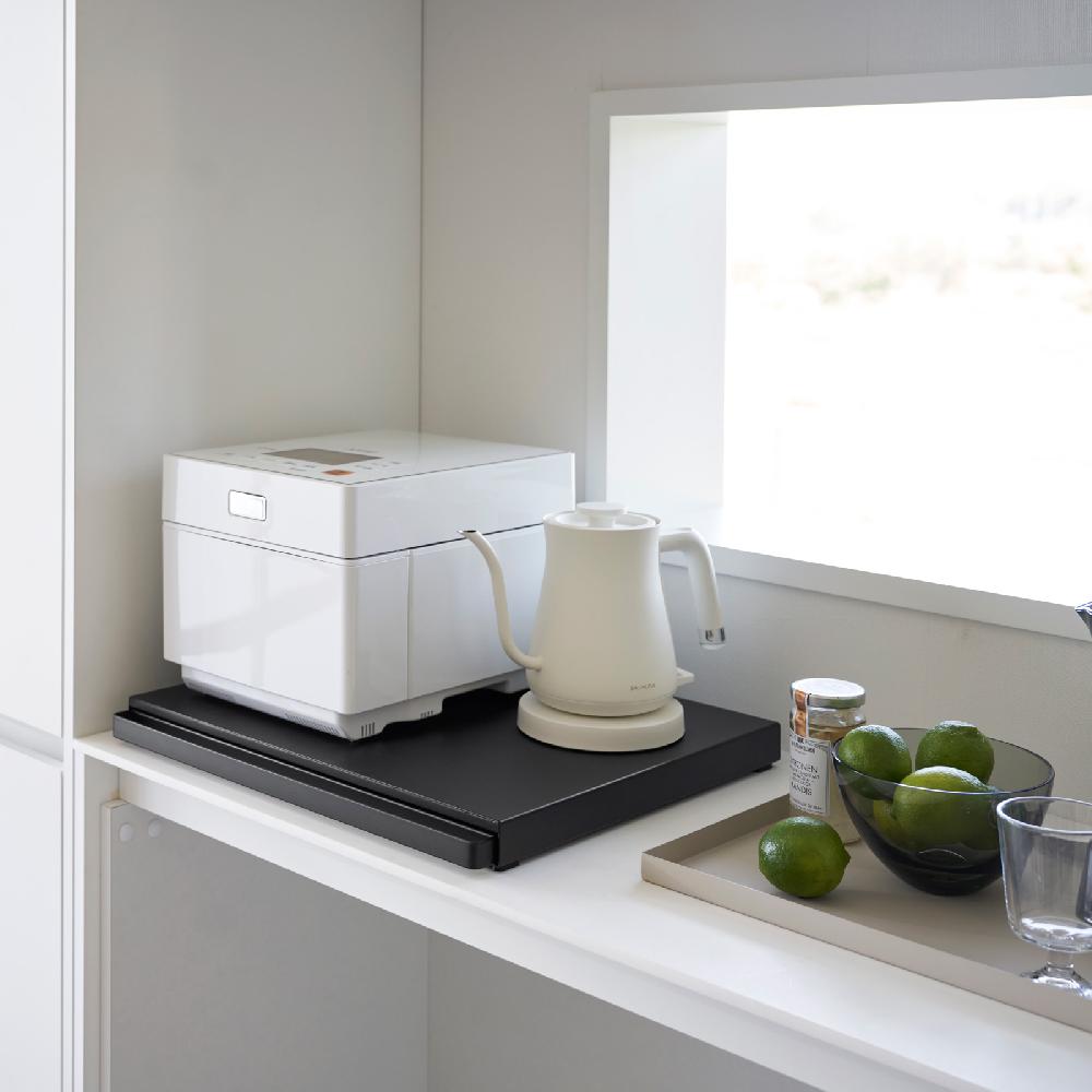 Trendform Ausziehtablett Für Arbeitsplatte TOWER Schwarz