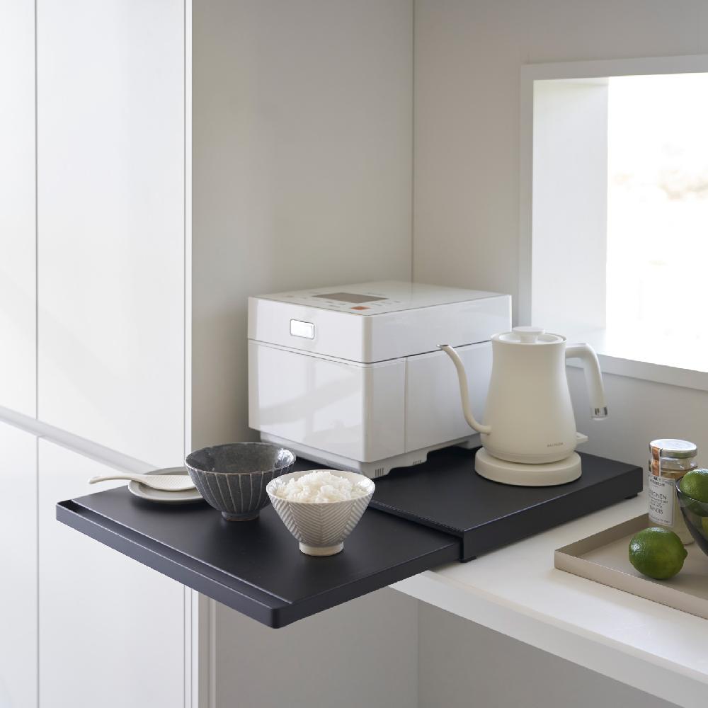 Trendform Ausziehtablett Für Arbeitsplatte TOWER Schwarz