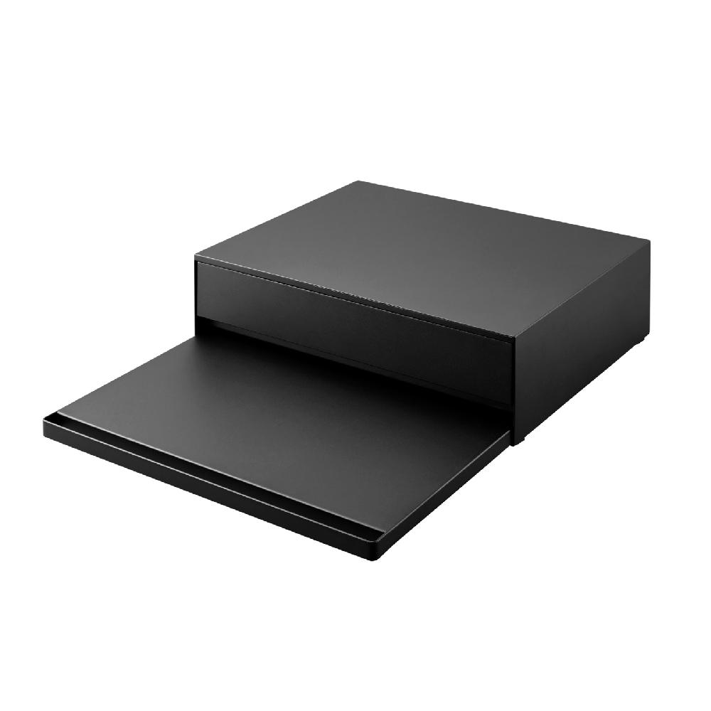 Trendform Ausziehtablett Für Arbeitsplatte TOWER Schwarz Mit Schublade