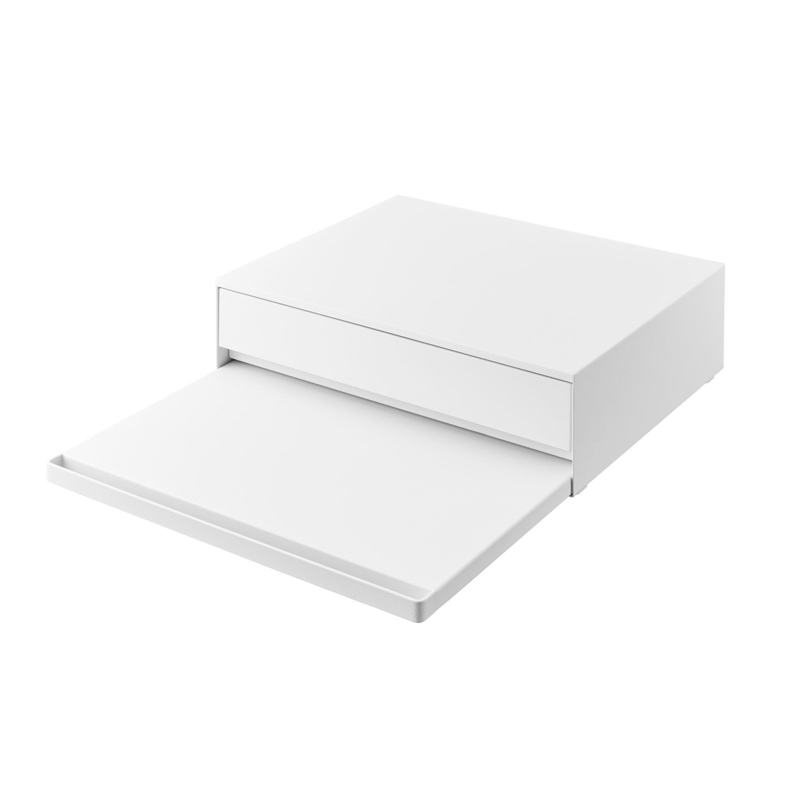 Trendform Ausziehtablett Für Arbeitsplatte TOWER Weiss Mit Schublade