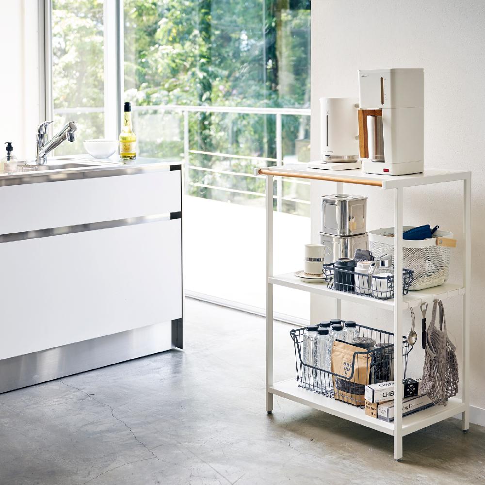 Trendform Dreistufiges Aufbewahrungsregal TOWER Weiss