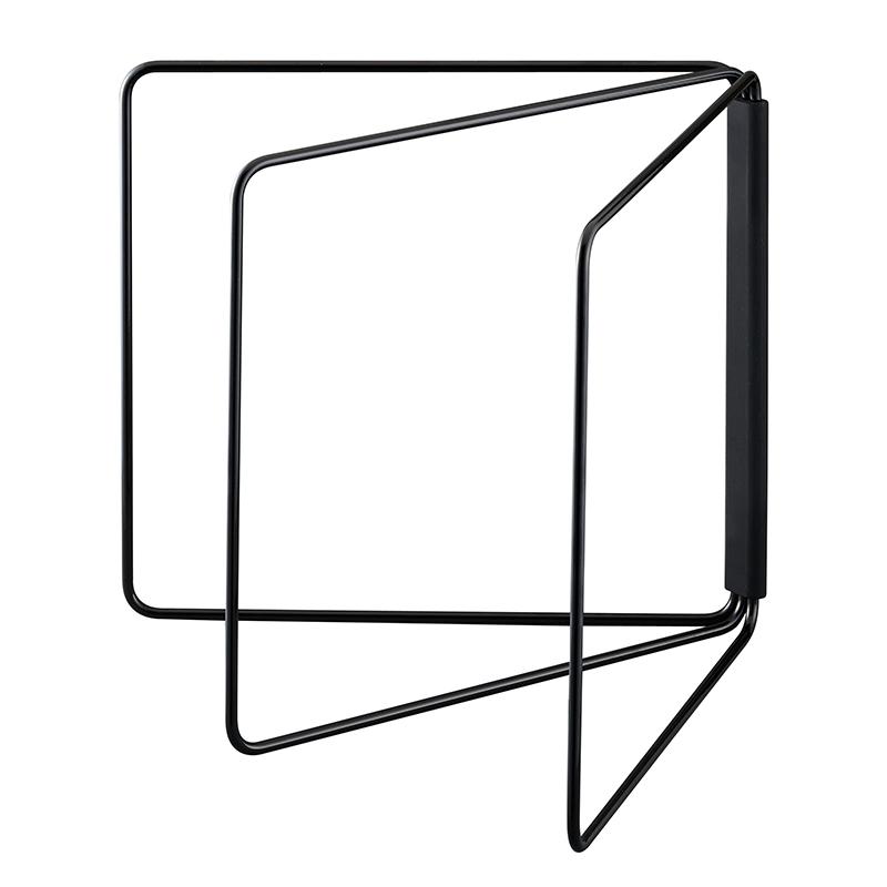 Trendform Faltbarer Geschirrtuchhalter TOWER Schwarz